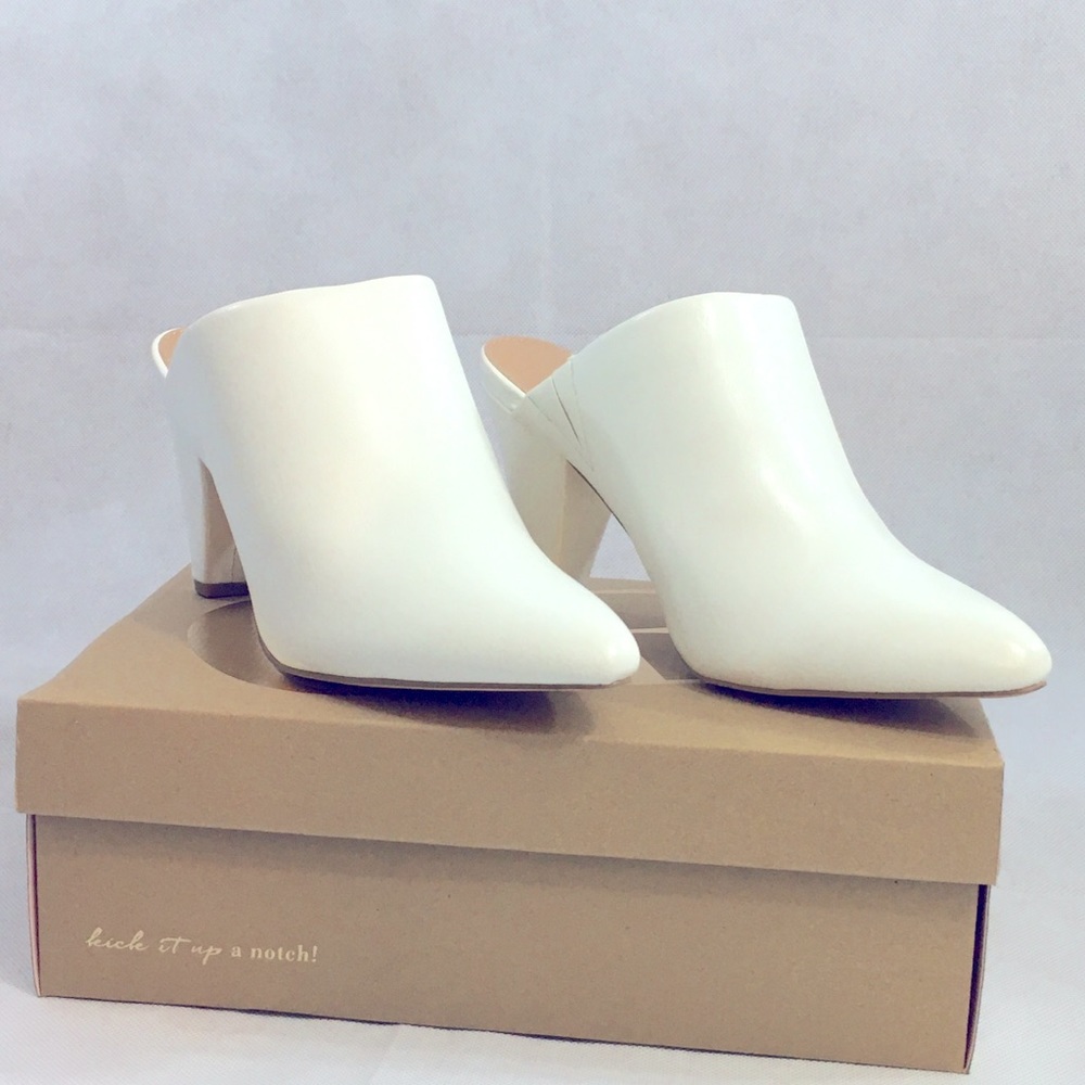 White Charlotte Russe Heels